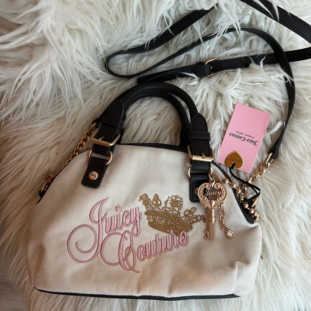 Juicy Couture the key to juicy dome satchel crossbody brand new with tags
